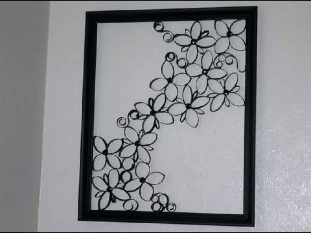 Wall Decor: Mesmerizing Black Iron Wall Decor For Home Design Throughout Most Current Faux Wrought Iron Wall Decors (View 2 of 25)