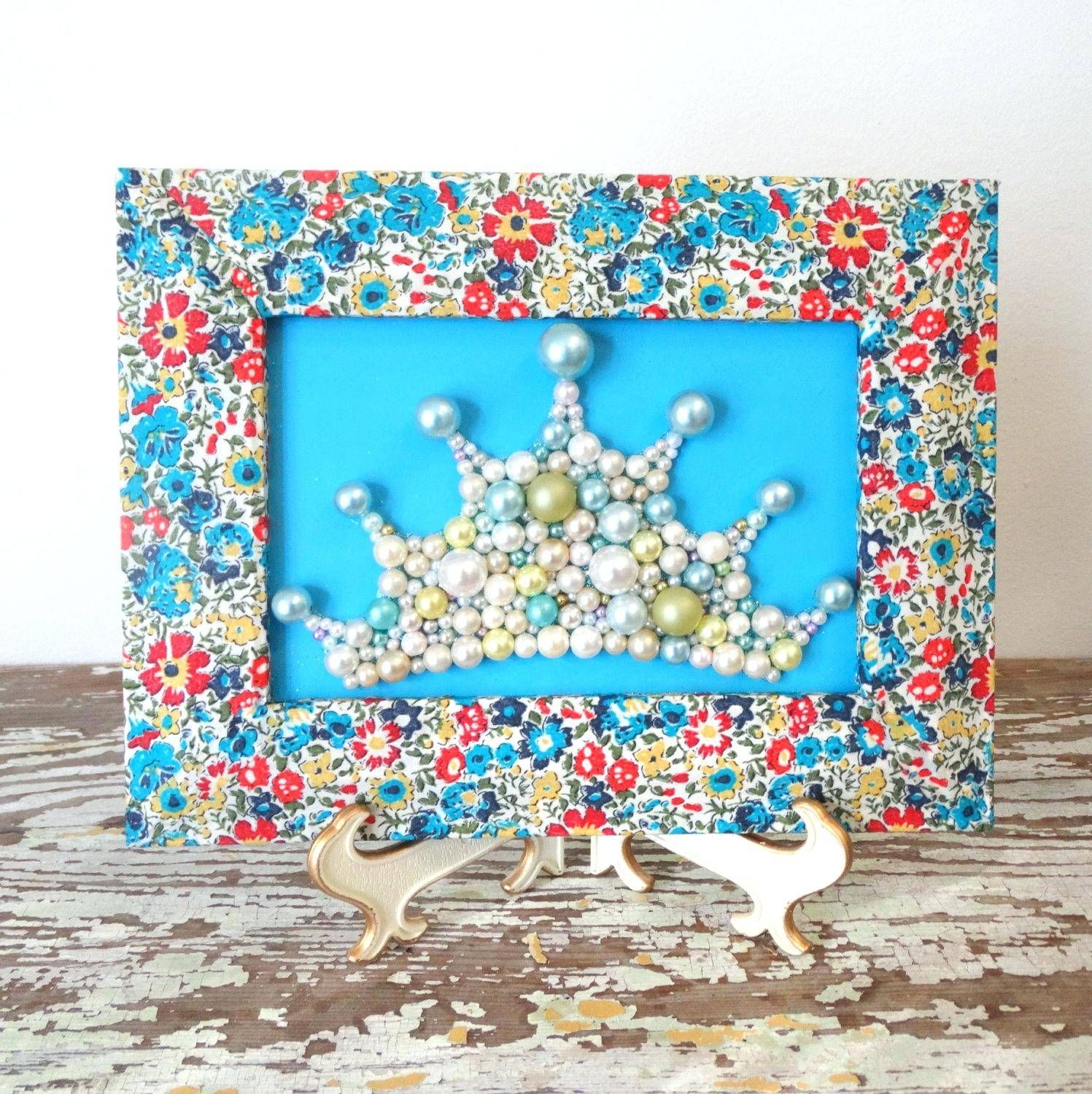 Wall Ideas: Crown Wall Art. Crown Wall Art. Princess Crown Wall Throughout Most Popular Decoupage Wall Art (Gallery 29 of 30)