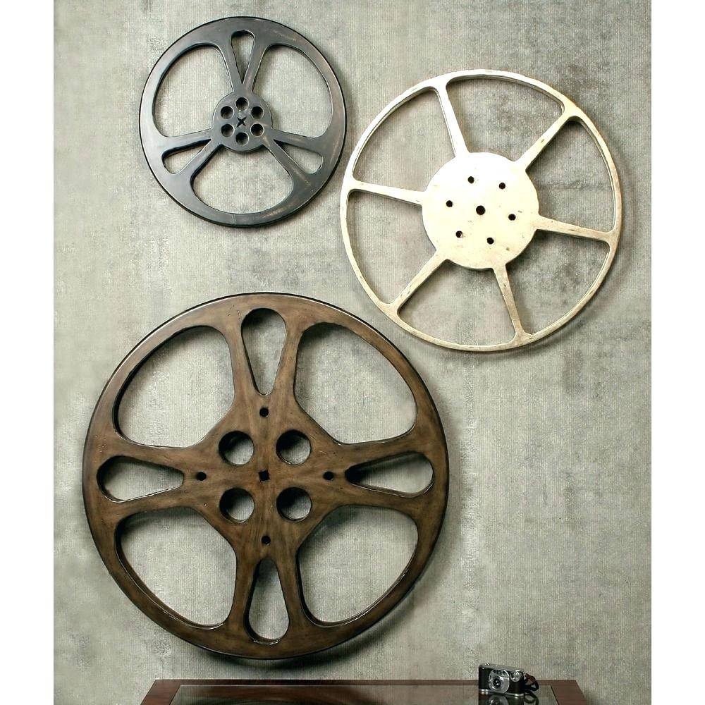 Wall Ideas : Disney Film Strip Wall Decor Metal Film Reel Wall Inside Most Recently Released Film Reel Wall Art (Gallery 1 of 30)