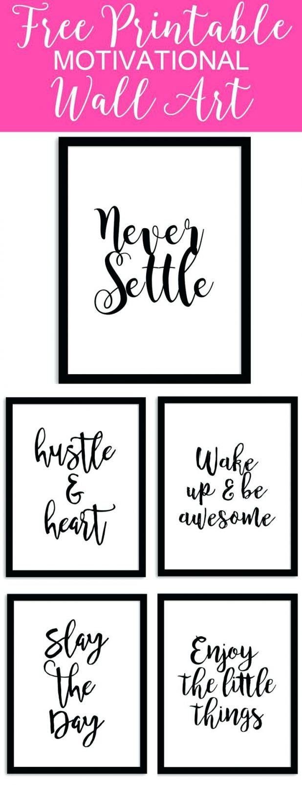 Wall Ideas: Inspirational Quote Wall Art. Inspirational Quotes Inside Most Recently Released Inspirational Sayings Wall Art (Gallery 27 of 30)