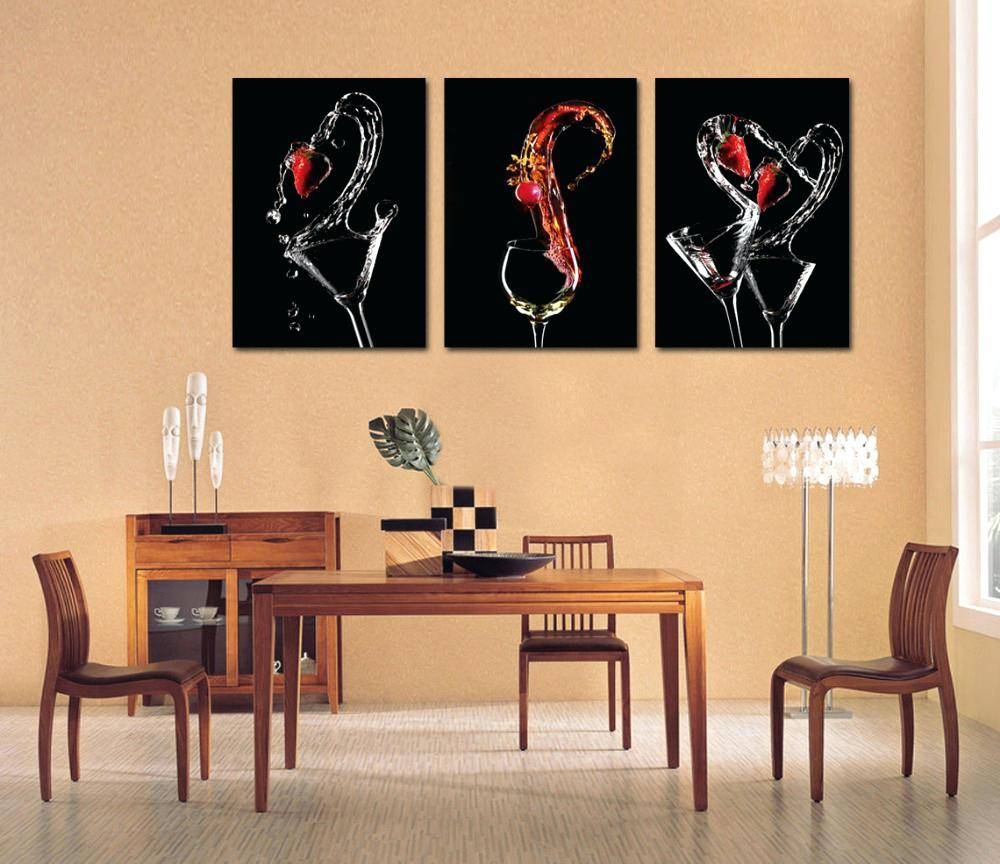 Wall Ideas : Wine Cork Holder Wall Art Wine Cellar Canvas Wall Art Pertaining To Newest 3 Piece Abstract Wall Art (Gallery 9 of 16)