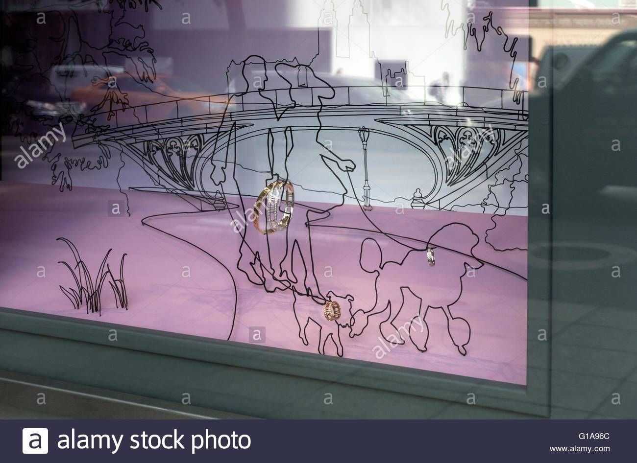Window Display At Tiffany & Co. On Fifth Avenue In New York City With Regard To Most Up To Date Tiffany And Co Wall Art (Gallery 27 of 30)