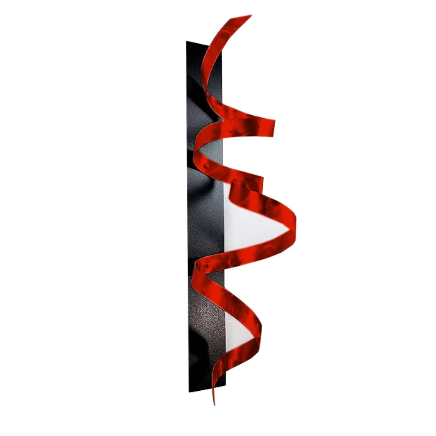 Black Knight Red – Black & Red 3d Metal Wall Art Sculpture Accent With Regard To Recent Red And Black Metal Wall Art (View 16 of 20)