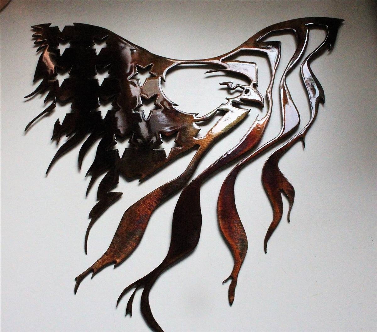 Featured Photo of Top 20 of Eagle Metal Wall Art