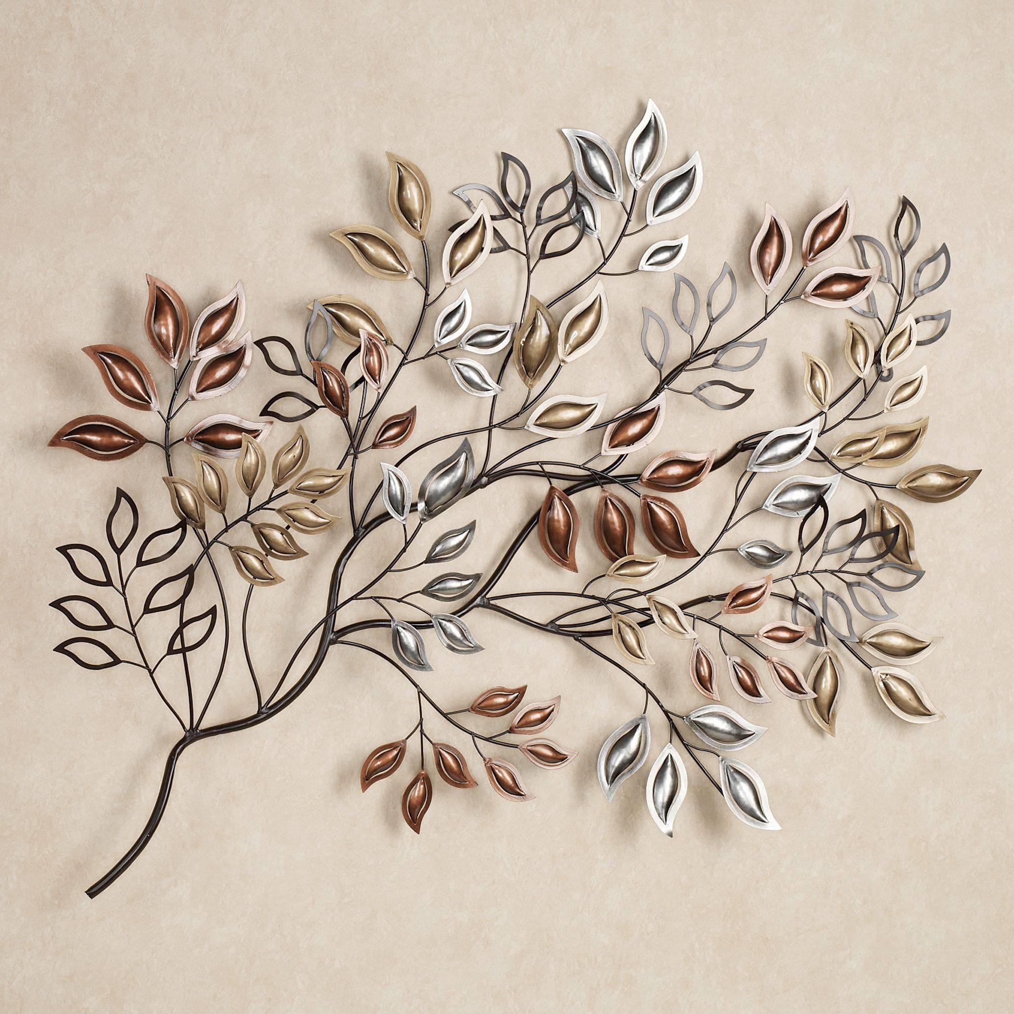 Featured Photo of 20 Best Collection of Leaves Metal Wall Art