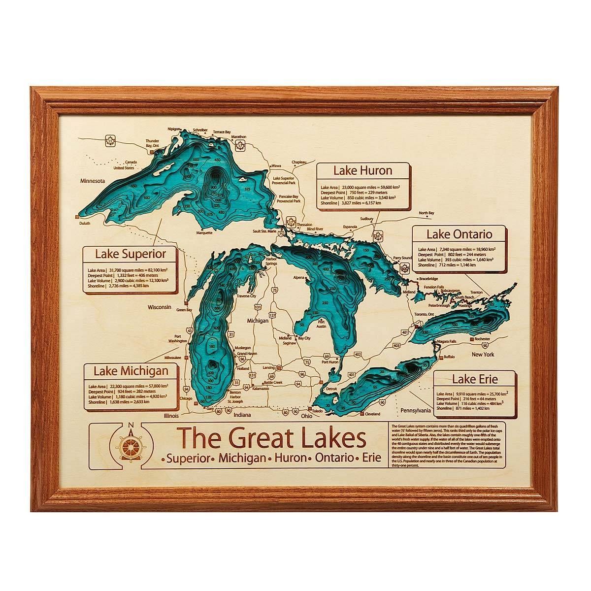 Lake Topography Art | Hand Crafted Lake Map Topography Art Regarding 2018 Lake Map Wall Art (View 2 of 20)