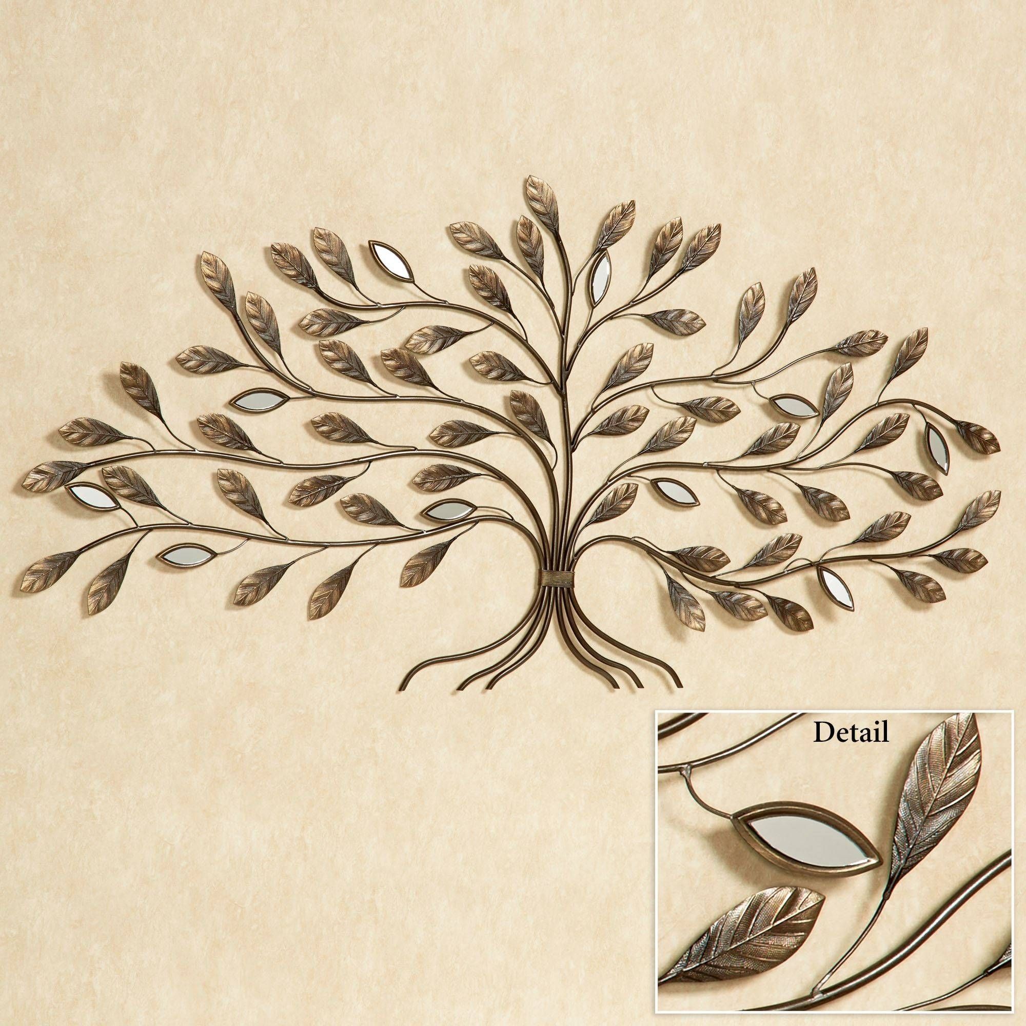 Marielle Tree Metal Wall Art Throughout Most Up To Date Metal Wall Art Trees And Leaves (View 10 of 20)