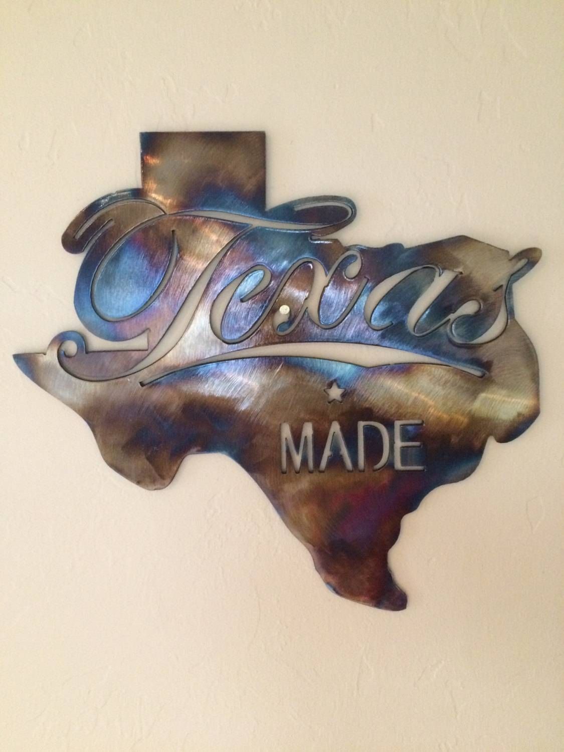 Wall Art: Classic Design About Texas Star Metal Wall Art State Of Intended For Most Recent Texas Star Metal Wall Art (View 8 of 20)