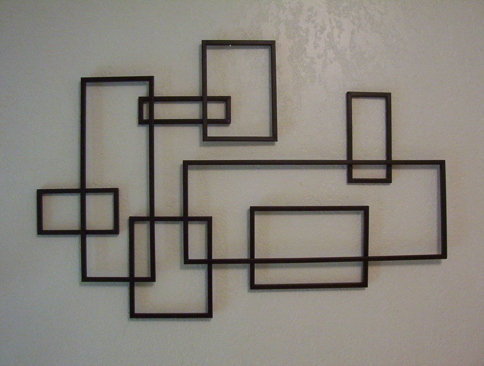 Featured Photo of  Best 20+ of Geometric Metal Wall Art