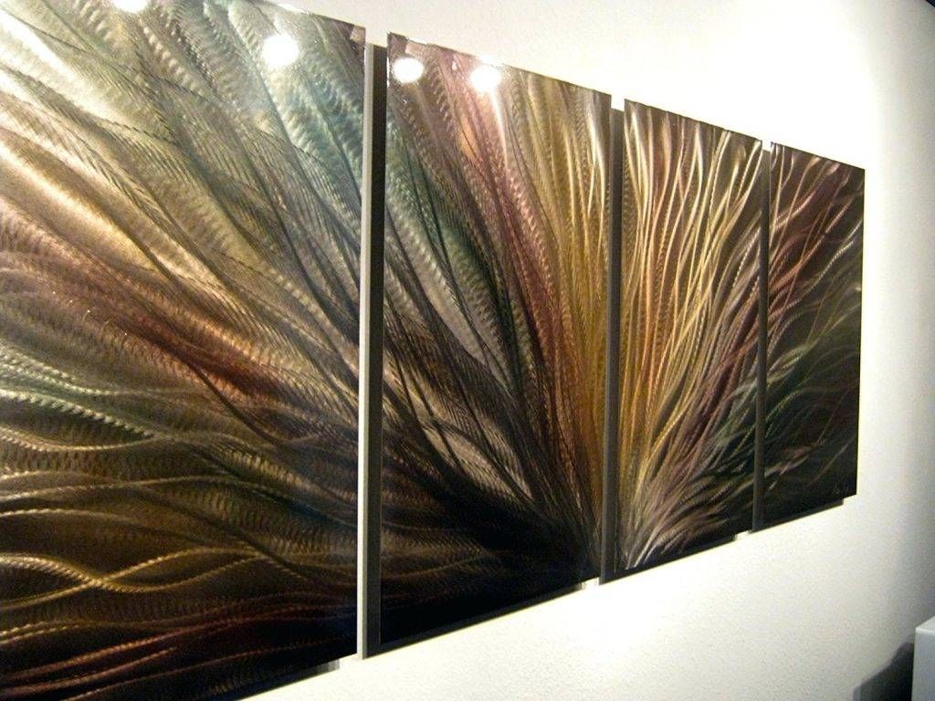 Wall Arts ~ Contemporary Metal Wall Art Panels Large Metal Wall Inside Most Recent Outdoor Metal Wall Art Panels (View 16 of 20)