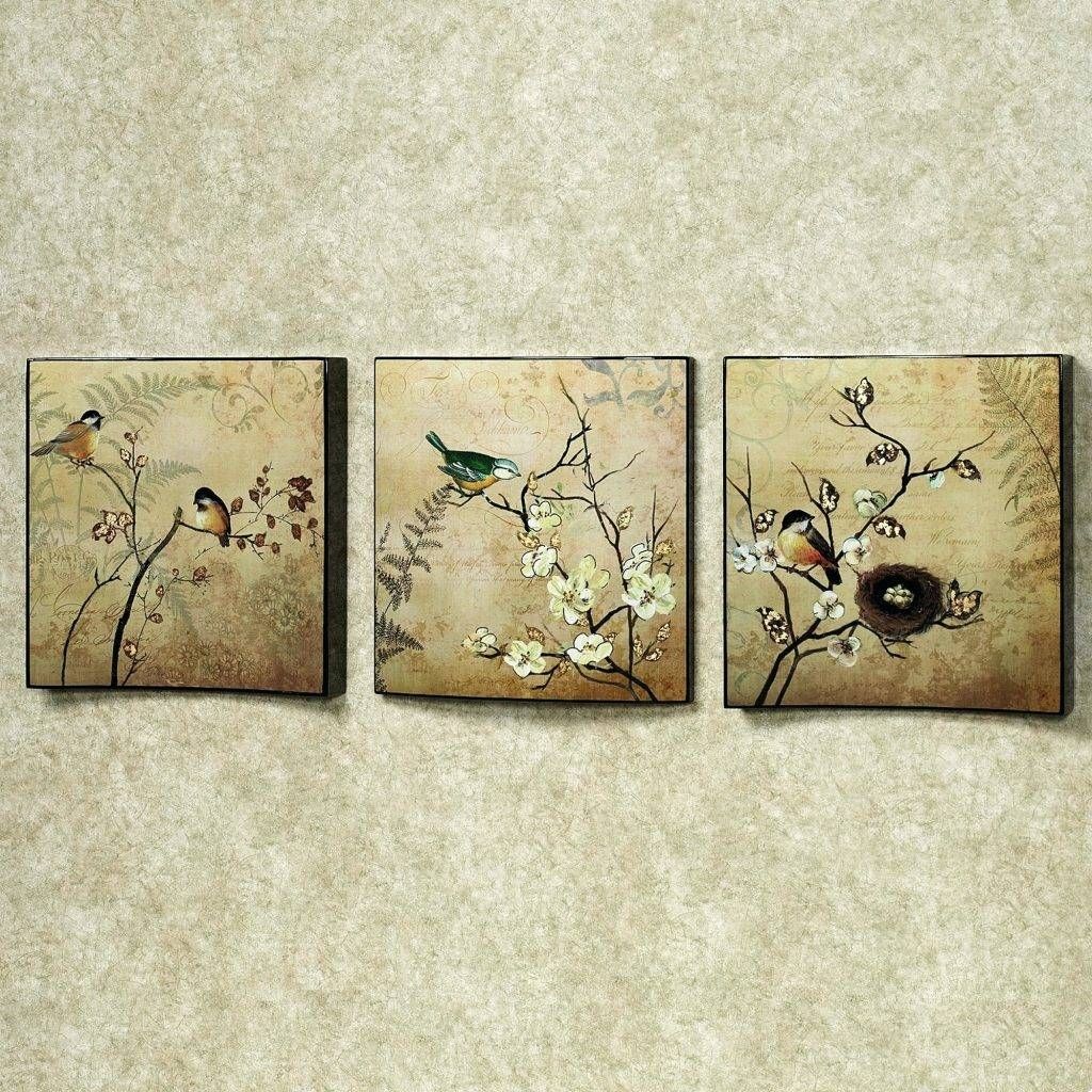 Wall Arts ~ Home Design Blue And Brown Metal Wall Art Intended For Current Embossed Metal Wall Art (View 10 of 20)