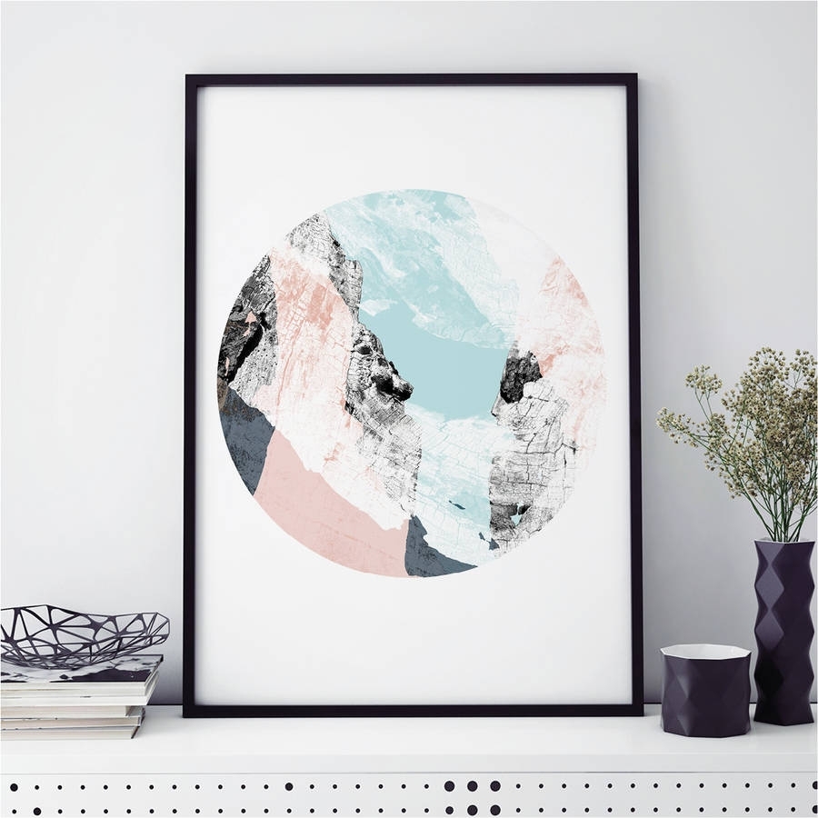 Featured Photo of 20 The Best Abstract Wall Art Posters