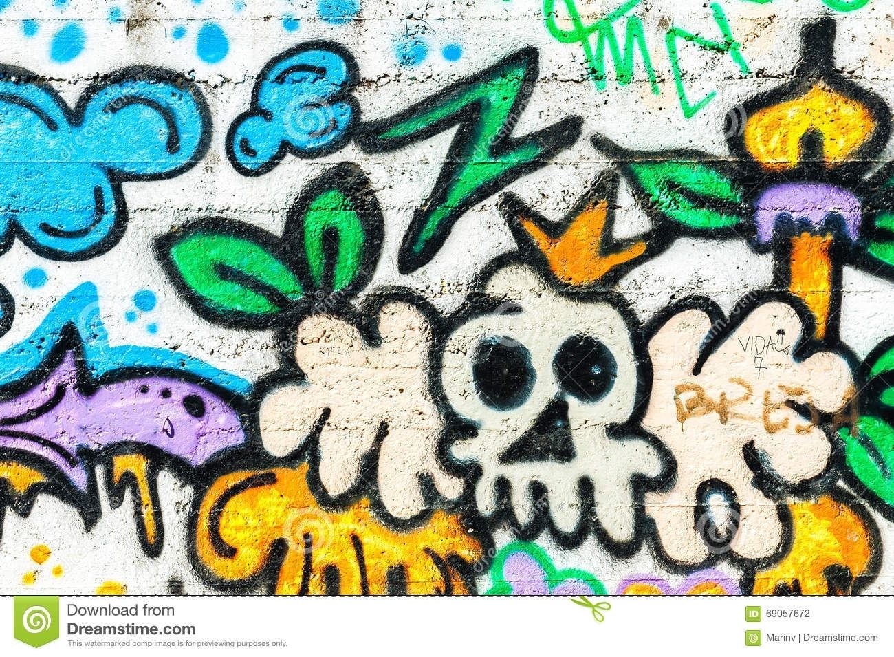 Graffiti Wall Urban Art (View 9 of 20)