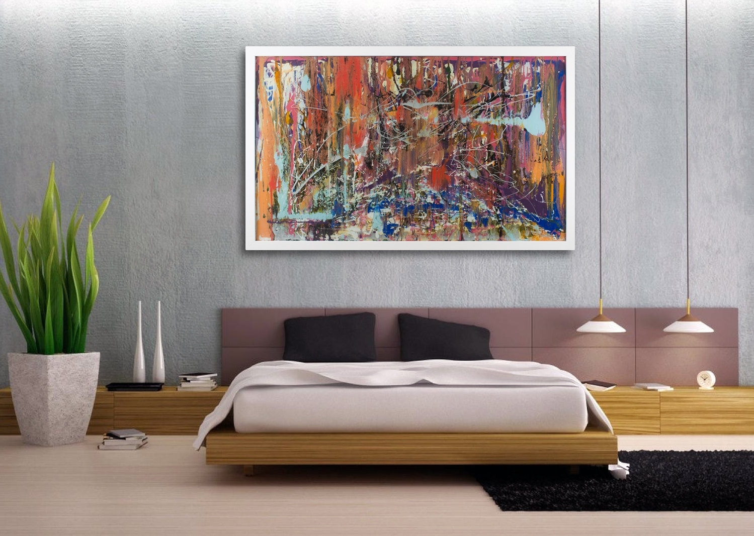 Featured Photo of 20 Best Collection of Modern Abstract Huge Wall Art