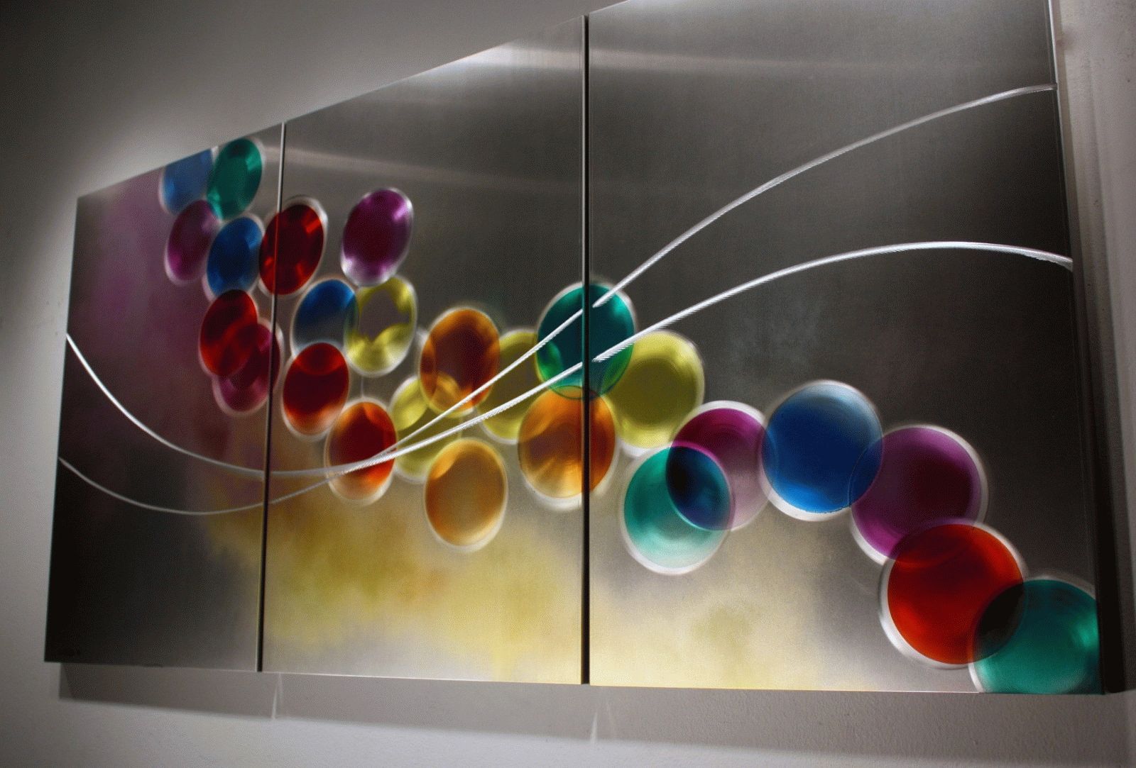 Intricate Metal Abstract Wall Art Together With Sculpture Modern Throughout Most Recent Houzz Abstract Wall Art (View 16 of 20)