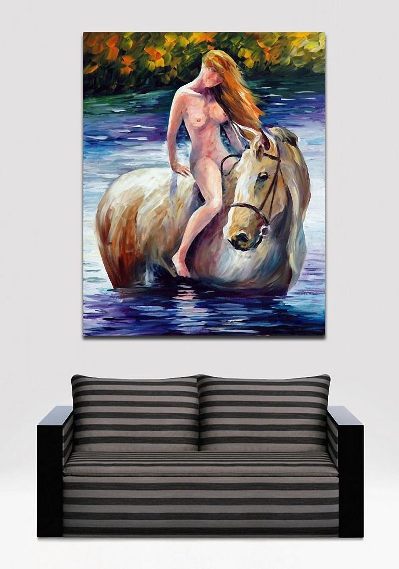 Modern 100% Hand Painted Canvas Oil Paintings Nude Woman Abstract Inside Most Recently Released Abstract Body Wall Art (View 1 of 20)