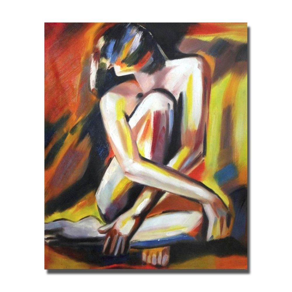 Sexy Women Abstract Oil Painting Wall Art Home Decoration Home With 2018 Abstract Body Wall Art (View 9 of 20)