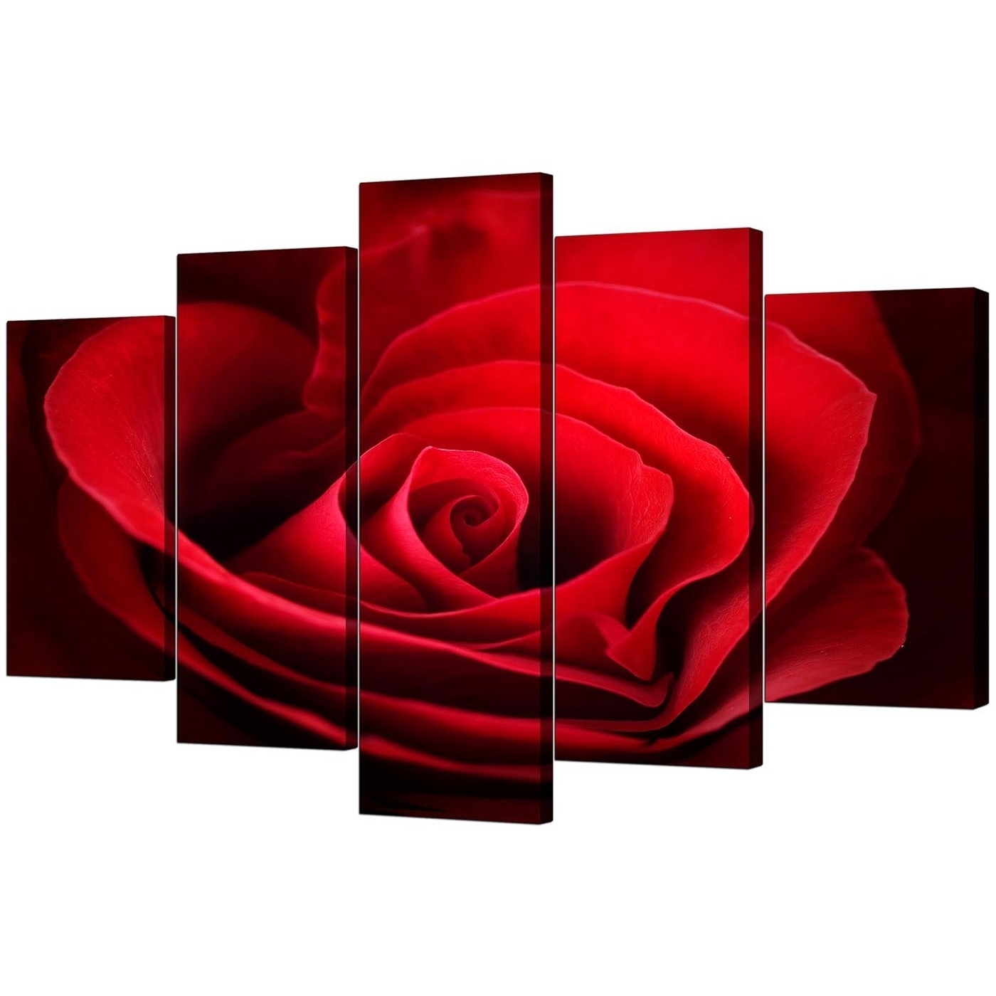 15 The Best Red Rose Wall Art In Most Current Roses Canvas Wall Art (Gallery 1 of 15)