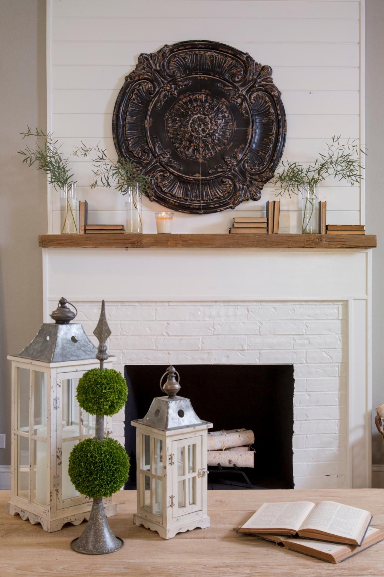 18 Genius Wall Decor Ideas | Hgtv's Decorating & Design Blog | Hgtv Regarding Most Up To Date Wall Accents For Fireplace (Gallery 12 of 15)