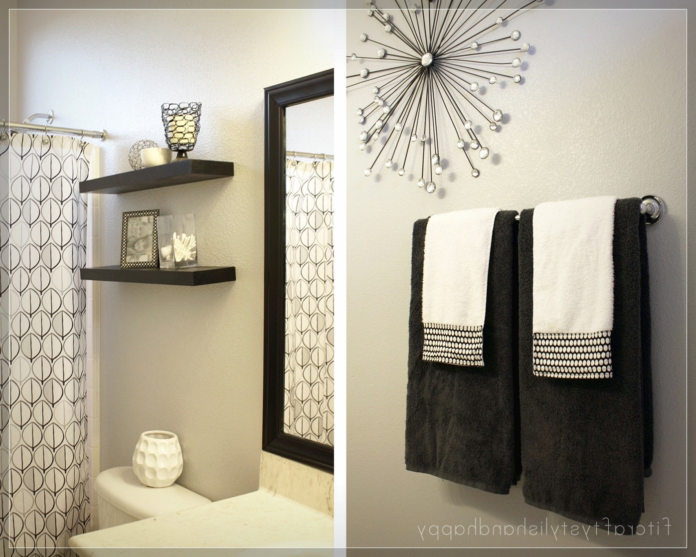 Featured Photo of Top 15 of Wall Accents for Bathrooms