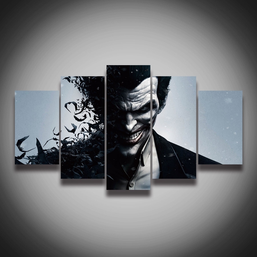 Featured Photo of 15 Photos Joker Canvas Wall Art