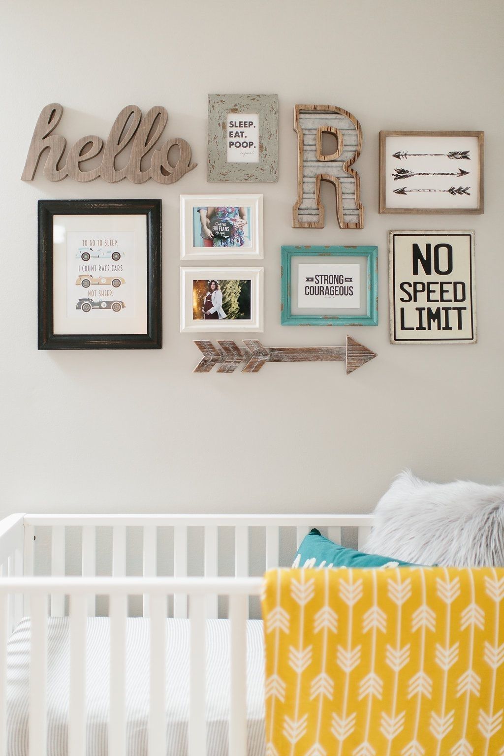 Featured Photo of 2024 Popular Nursery Wall Accents