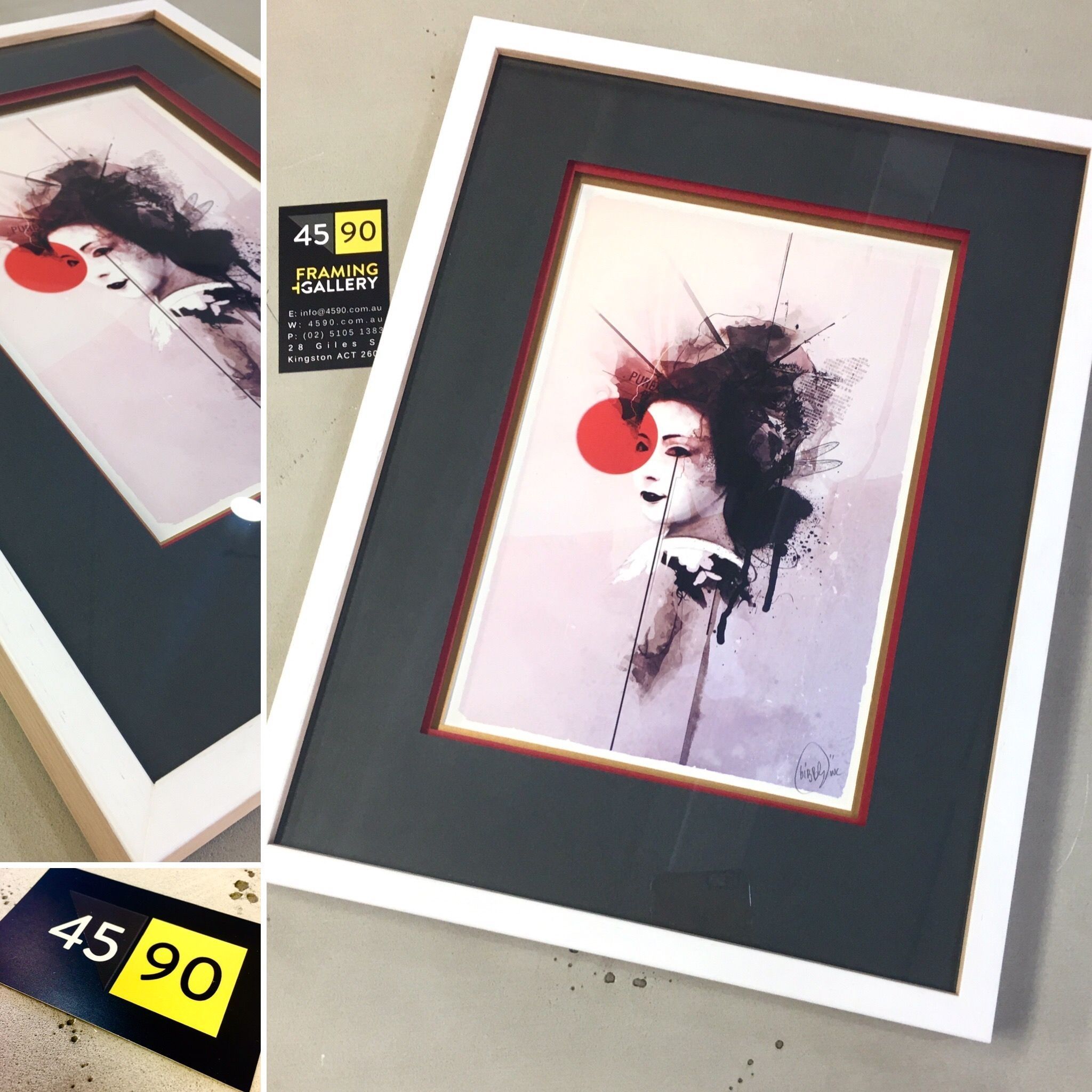 Custom Framed Art Printcanberra Artist Butcha | Art Framed With Regard To Recent Custom Framed Art Prints (View 5 of 15)
