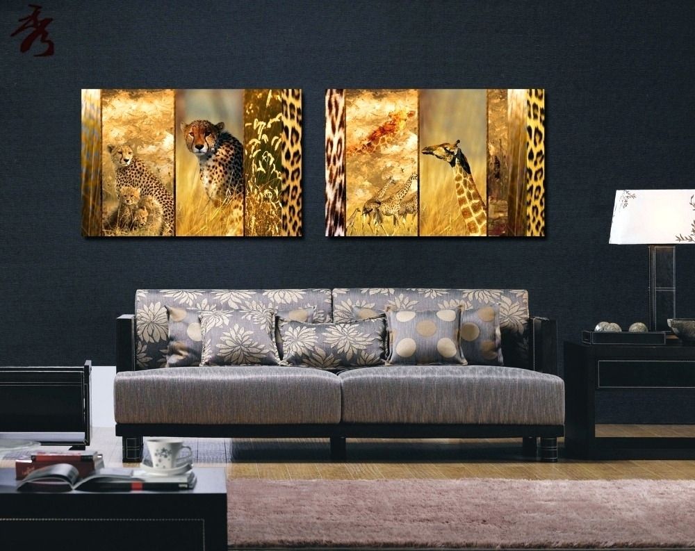 Decorations : Safari Style Home Decor Full Size Of 16x24 Leopard For 2017 Safari Canvas Wall Art (View 11 of 15)