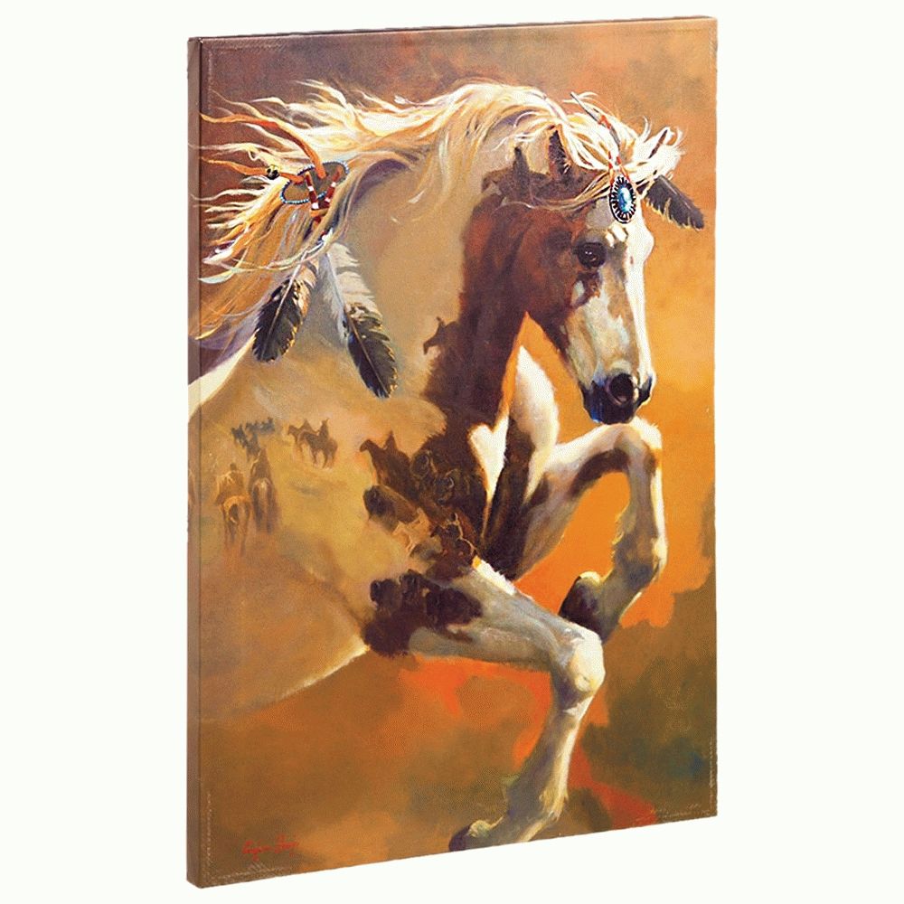 Free Spirit Horse Canvas Wall Art With Best And Newest Horses Canvas Wall Art (View 4 of 15)