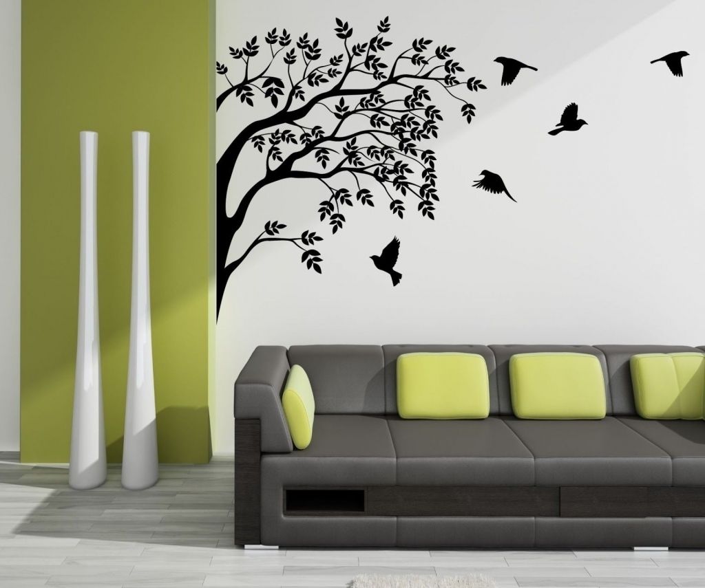 High Resolution Image Home Design Ideas Wall Designs 1600x1336 In Newest Vinyl Wall Accents (View 9 of 15)