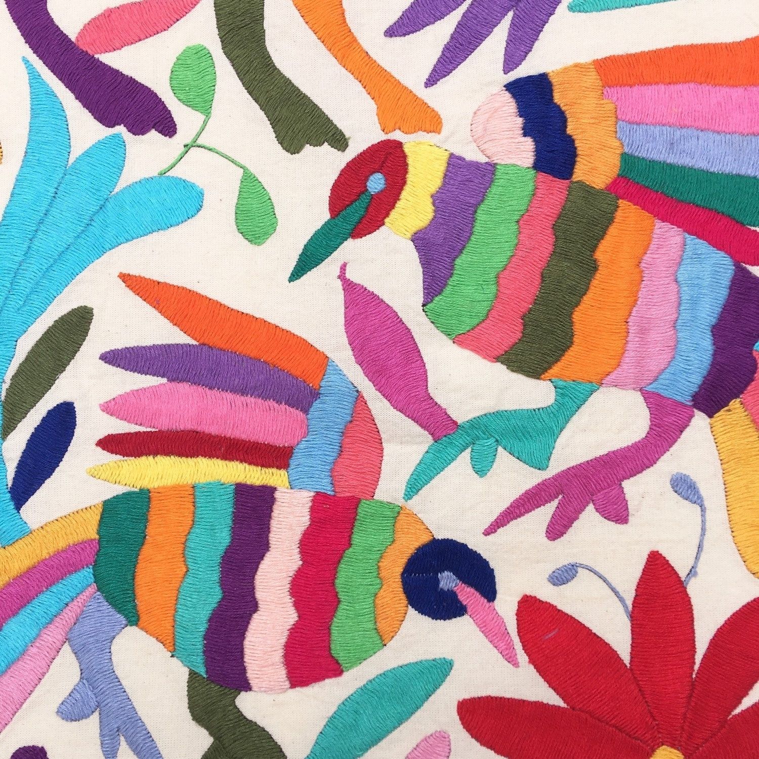 Otomi Fabric Runner Or Wall Art Mexican Tenango Otomi Throughout Most Recently Released Mexican Fabric Wall Art (View 15 of 15)
