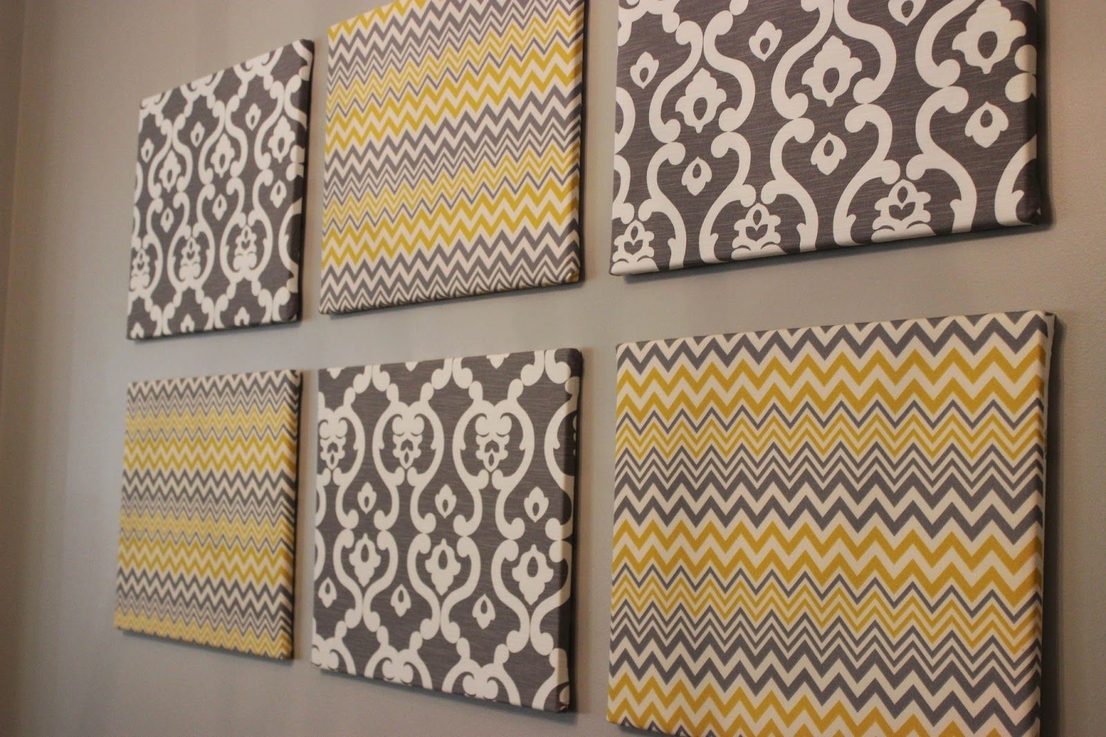 Sleek Diy Wall Conquers Painted Canvas A Pop Plus Home Decorating In Newest Diy Fabric Canvas Wall Art (View 6 of 15)