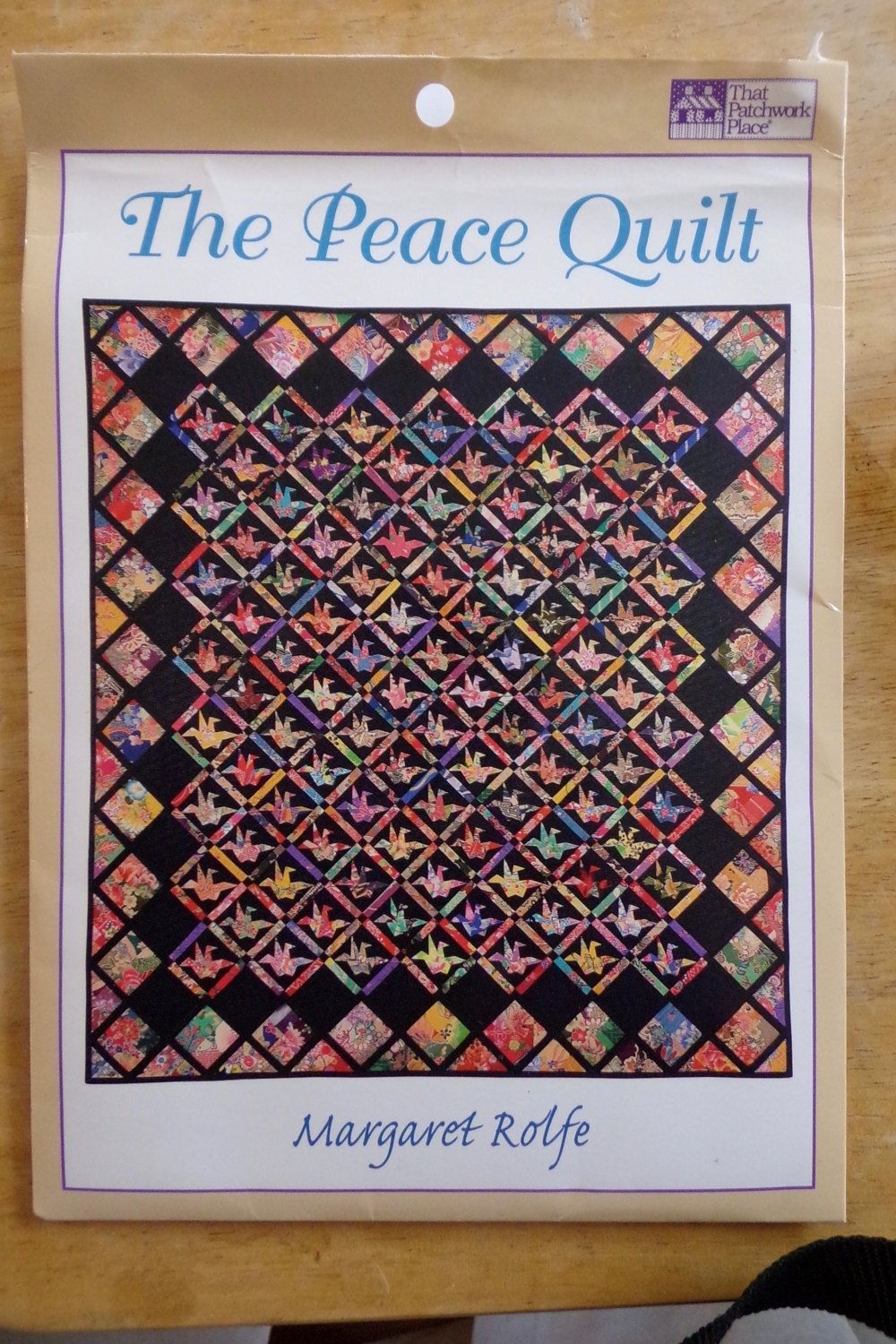 The Peace Quilt Pattern Wall Hanging Asian Fabric Japanese Cranes Throughout Latest Asian Fabric Wall Art (View 5 of 15)