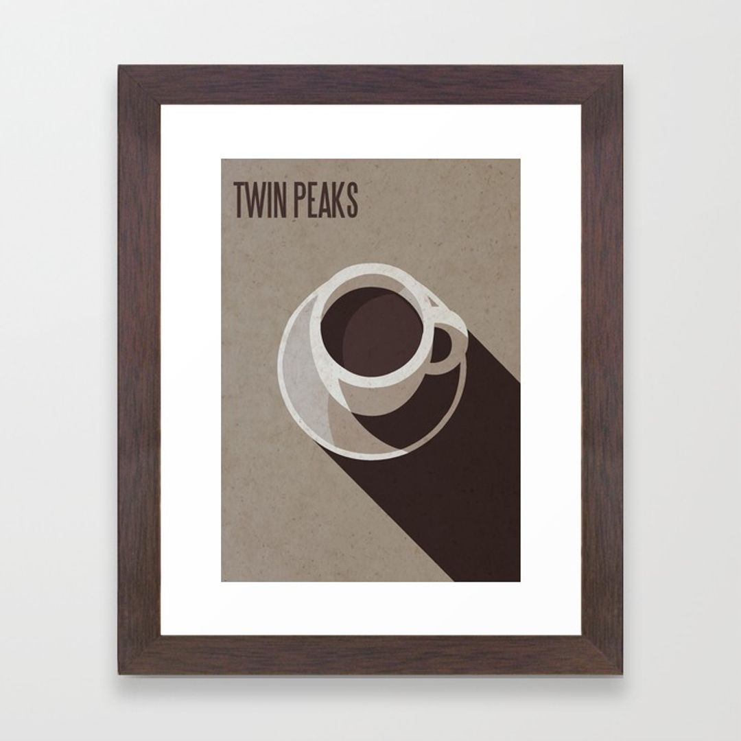 Twinpeaks Framed Art Prints | Society6 Within 2018 Framed Coffee Art Prints (View 7 of 15)