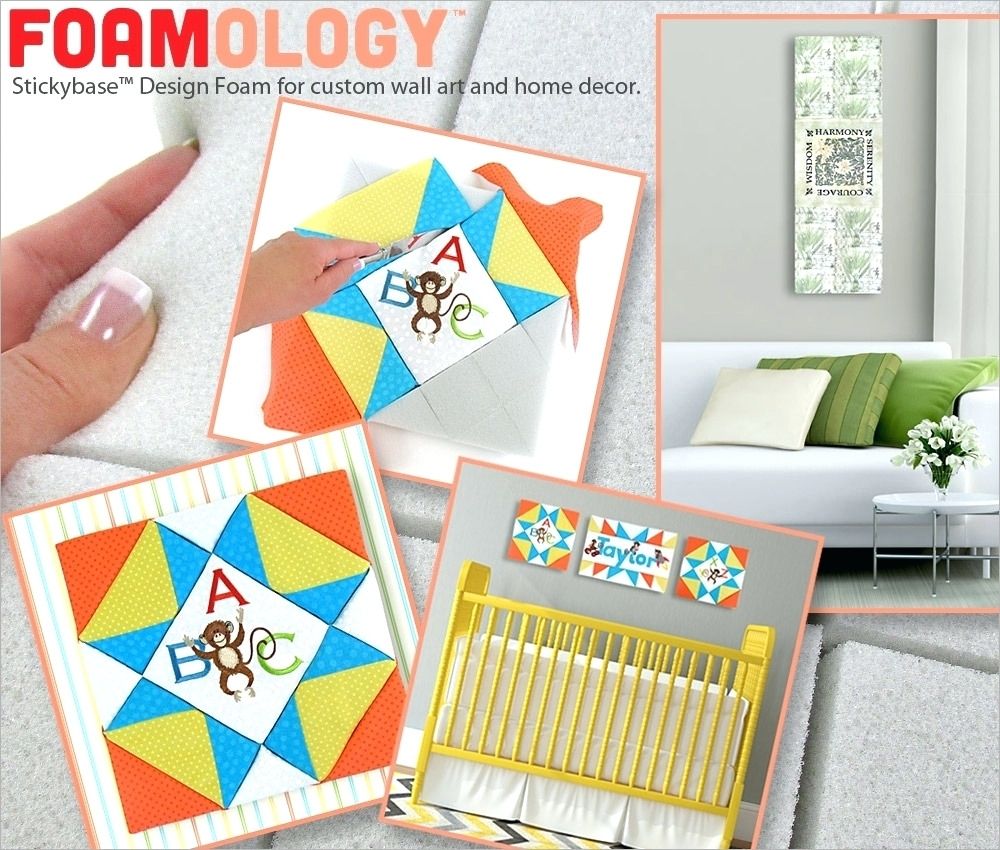 Wall Arts ~ Foamology 101 How To Turn Favorite Embroidery Samples With Current Foam Board Fabric Wall Art (View 8 of 15)