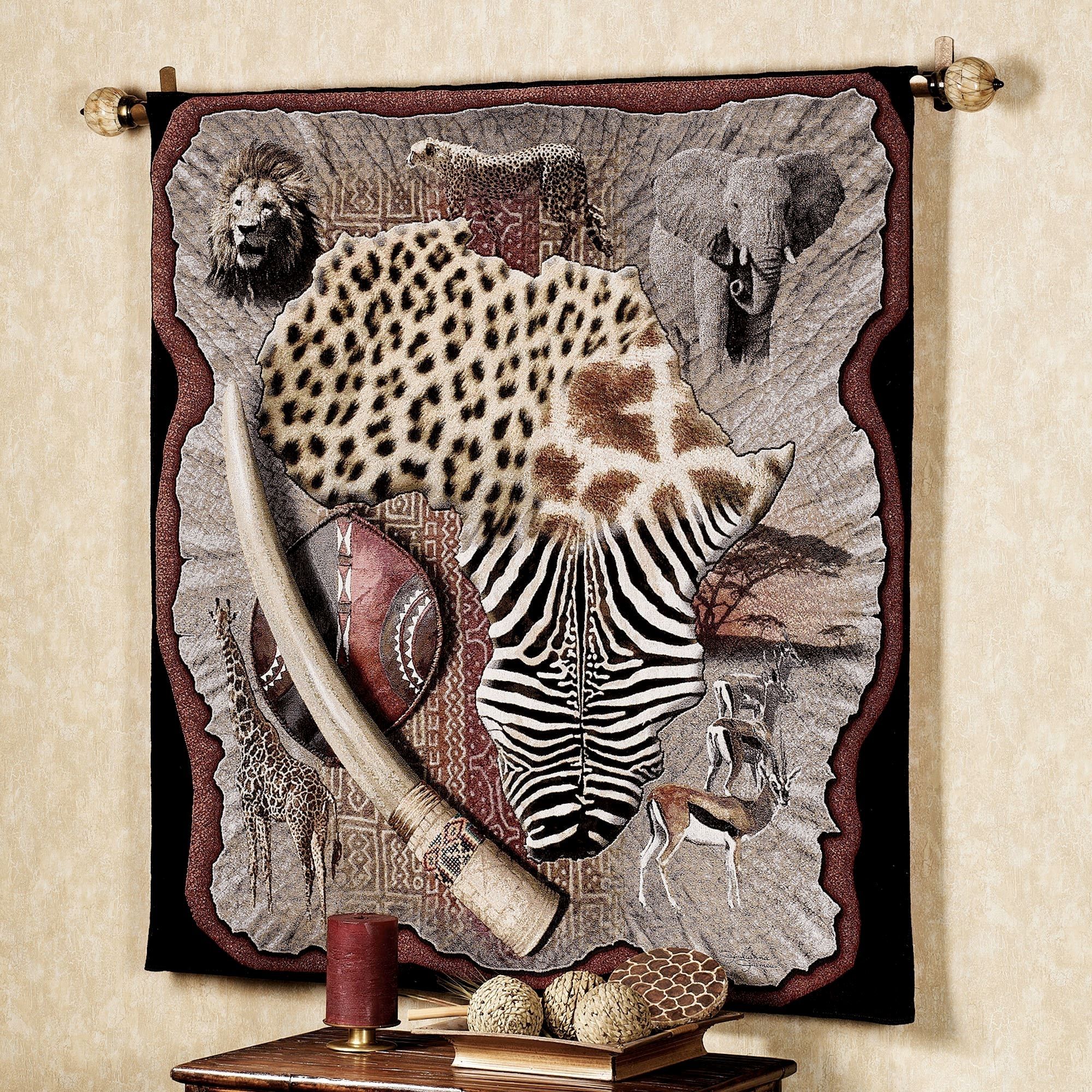 Wall Tapestries | Touch Of Class Pertaining To Most Current African Wall Accents (View 1 of 15)