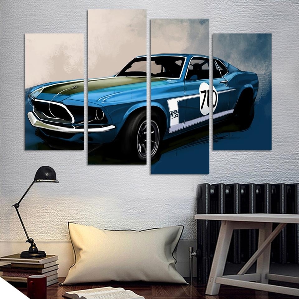 Featured Photo of 20 Best Collection of Car Canvas Wall Art