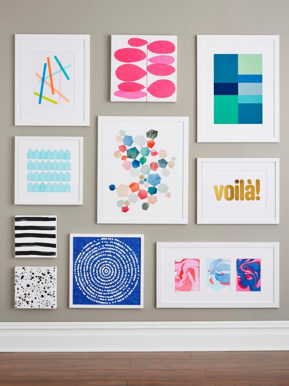 Featured Photo of 20 Photos Diy Wall Art Projects