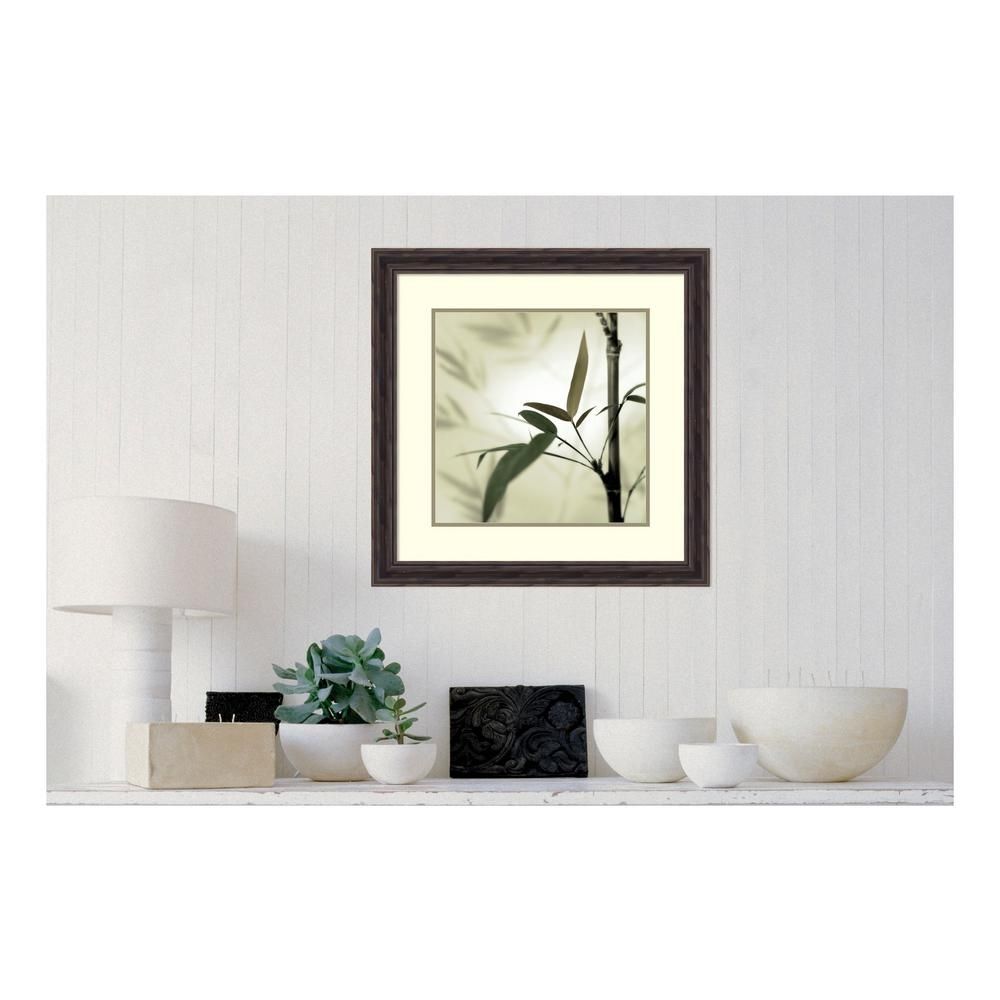 Amanti Art 25.38 In. W X 25.38 In. H Bamboo 1alan Blaustein Intended For Recent Grey And White Wall Art (Gallery 20 of 20)