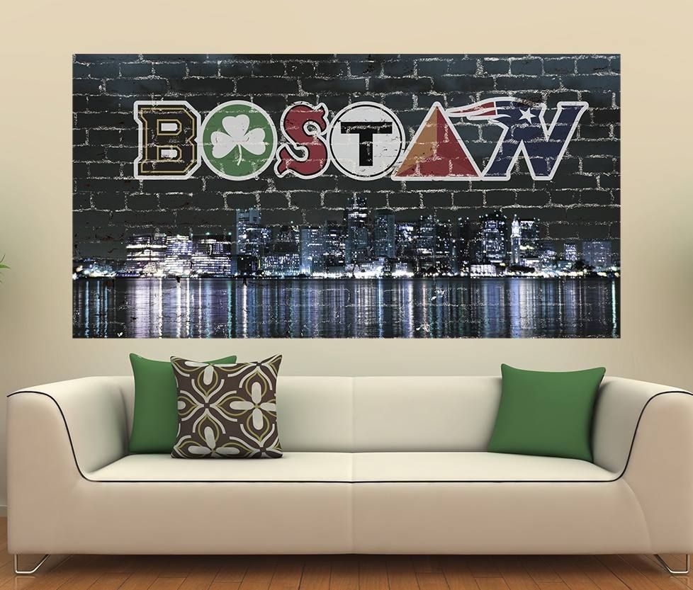 Awesome Boston Wall Graphic!! Get Yours Here " Http://www.amazon Pertaining To Latest Boston Wall Art (Gallery 1 of 20)