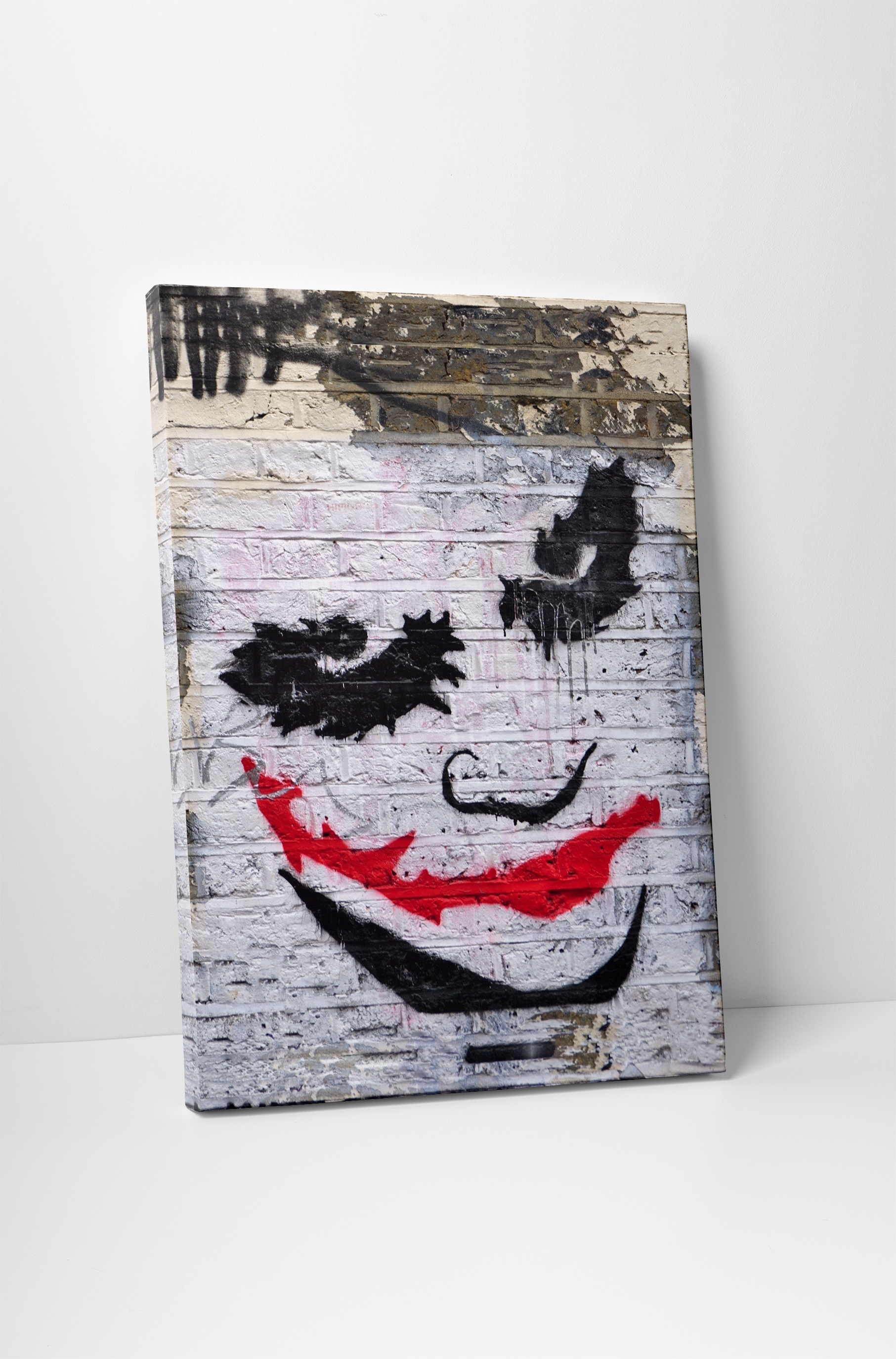 Banksy Batman Joker Canvas Wall Art For Most Recent Joker Wall Art (Gallery 1 of 20)