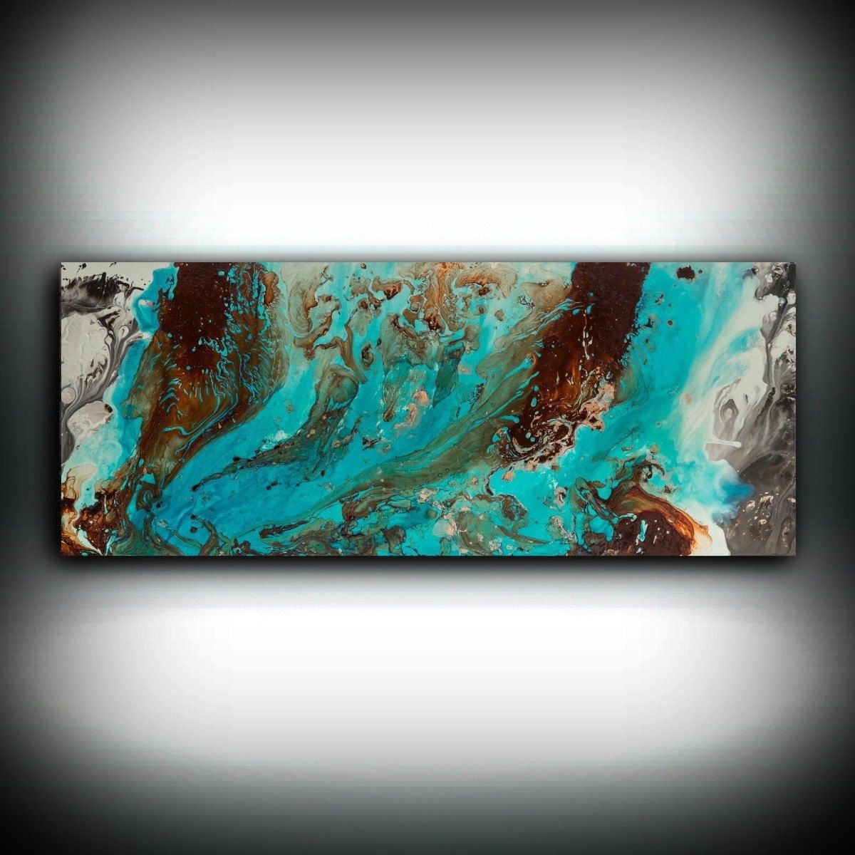 Best Turquoise And Brown Wall Decor Luxury Art Ideas Design Teal Regarding 2017 Teal And Brown Wall Art (View 11 of 20)