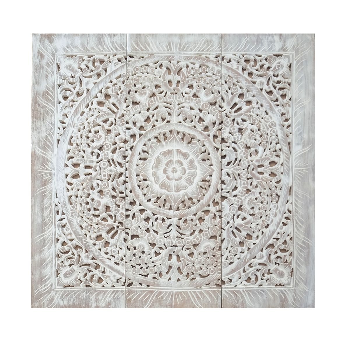 Buy Balinese Antique Wood Carving Wall Art Panel Online Throughout Most Up To Date Wall Art Panels (View 11 of 20)