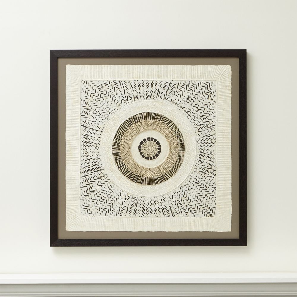 Circulo De Papel Wall Art – Crate And Barrel | Products | Pinterest Within Best And Newest Crate And Barrel Wall Art (View 14 of 20)