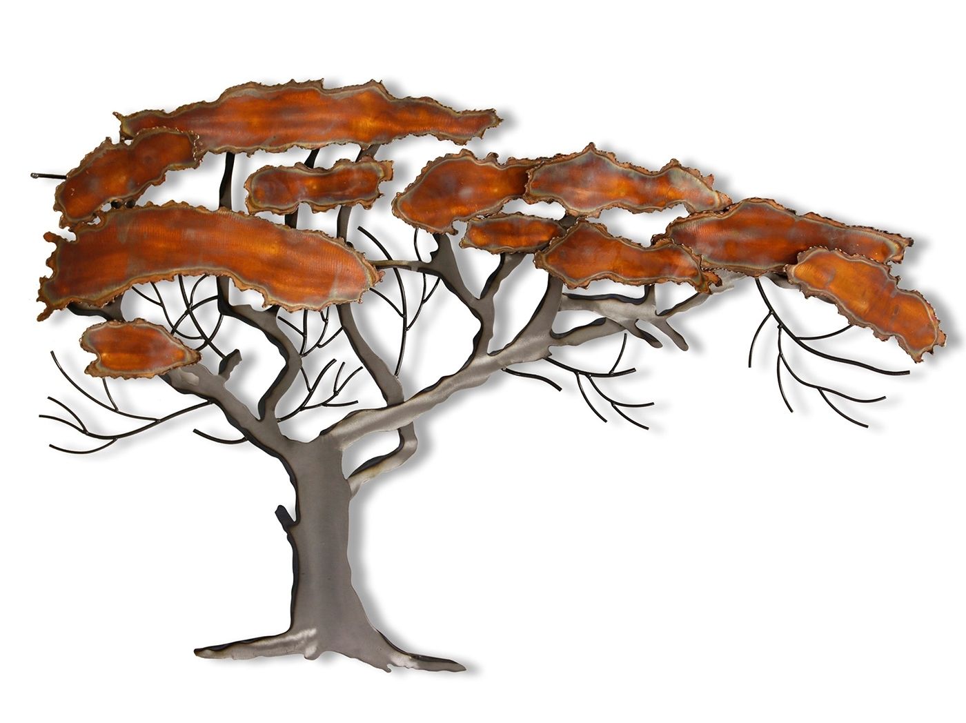 Copper And Metal Tree Wall Art 27"w X 43"h | Steinhafels Inside Most Recent Metal Tree Wall Art (View 8 of 15)