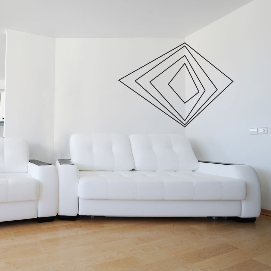 Corner 3d Art Wall Decal Within Recent Corner Wall Art (Gallery 1 of 20)