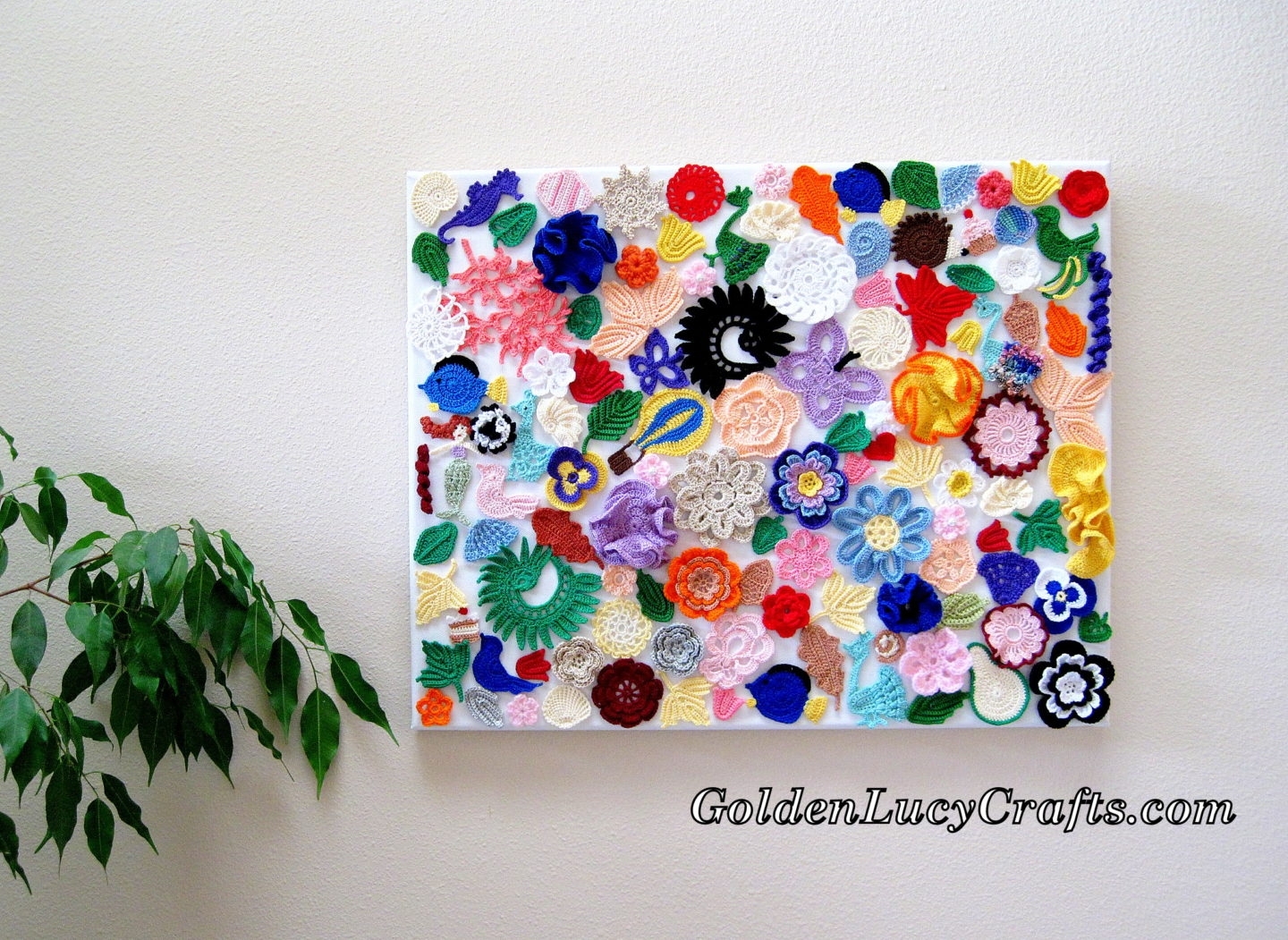 Featured Photo of The Best Crochet Wall Art