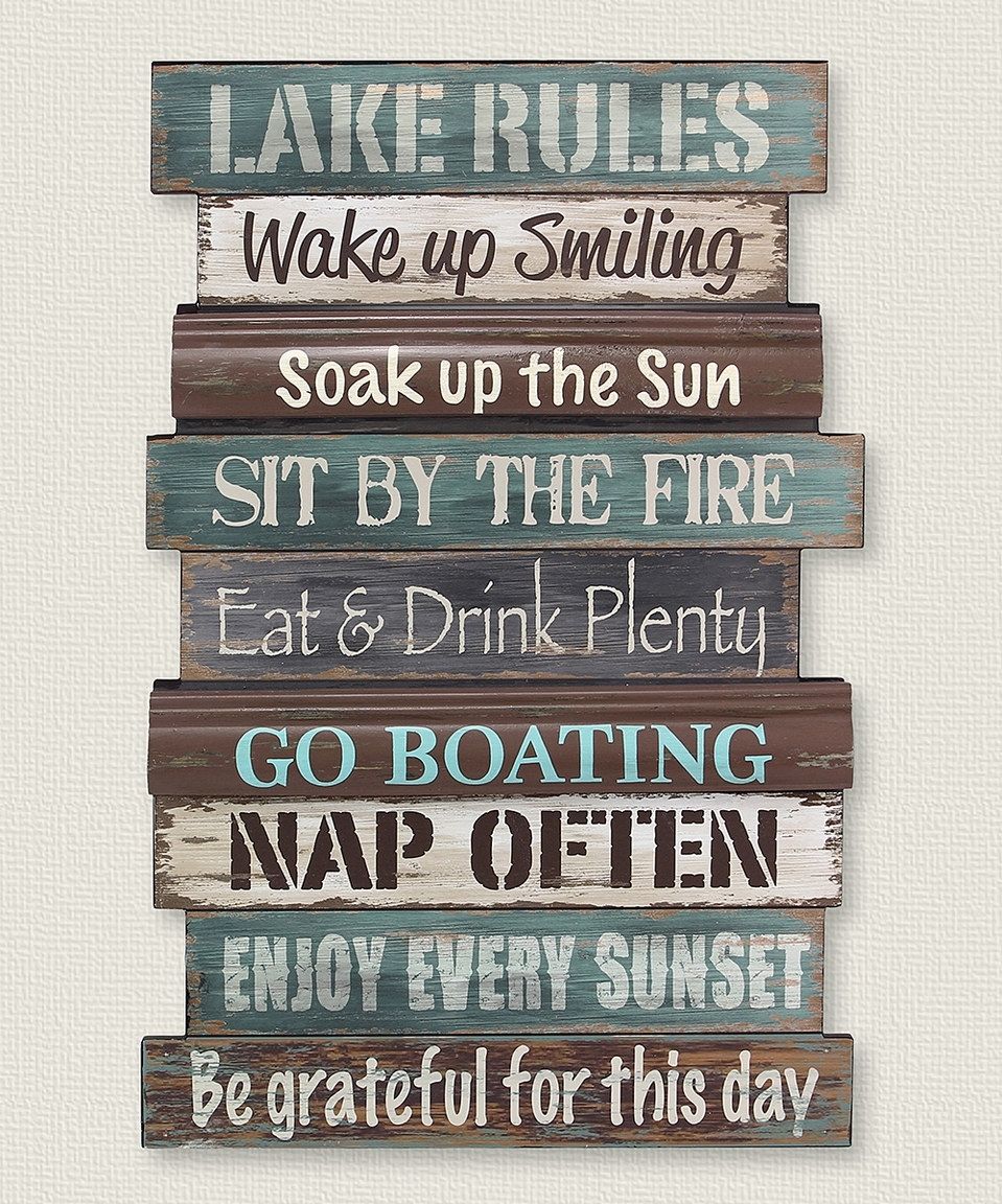Fanciful Lake House Wall Art – Ishlepark In Recent Lake House Wall Art (View 12 of 15)