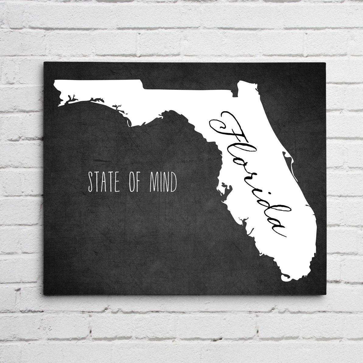 Florida Wall Art Excellent State Print – Mycraftingbox In Most Recent Florida Wall Art (View 1 of 20)