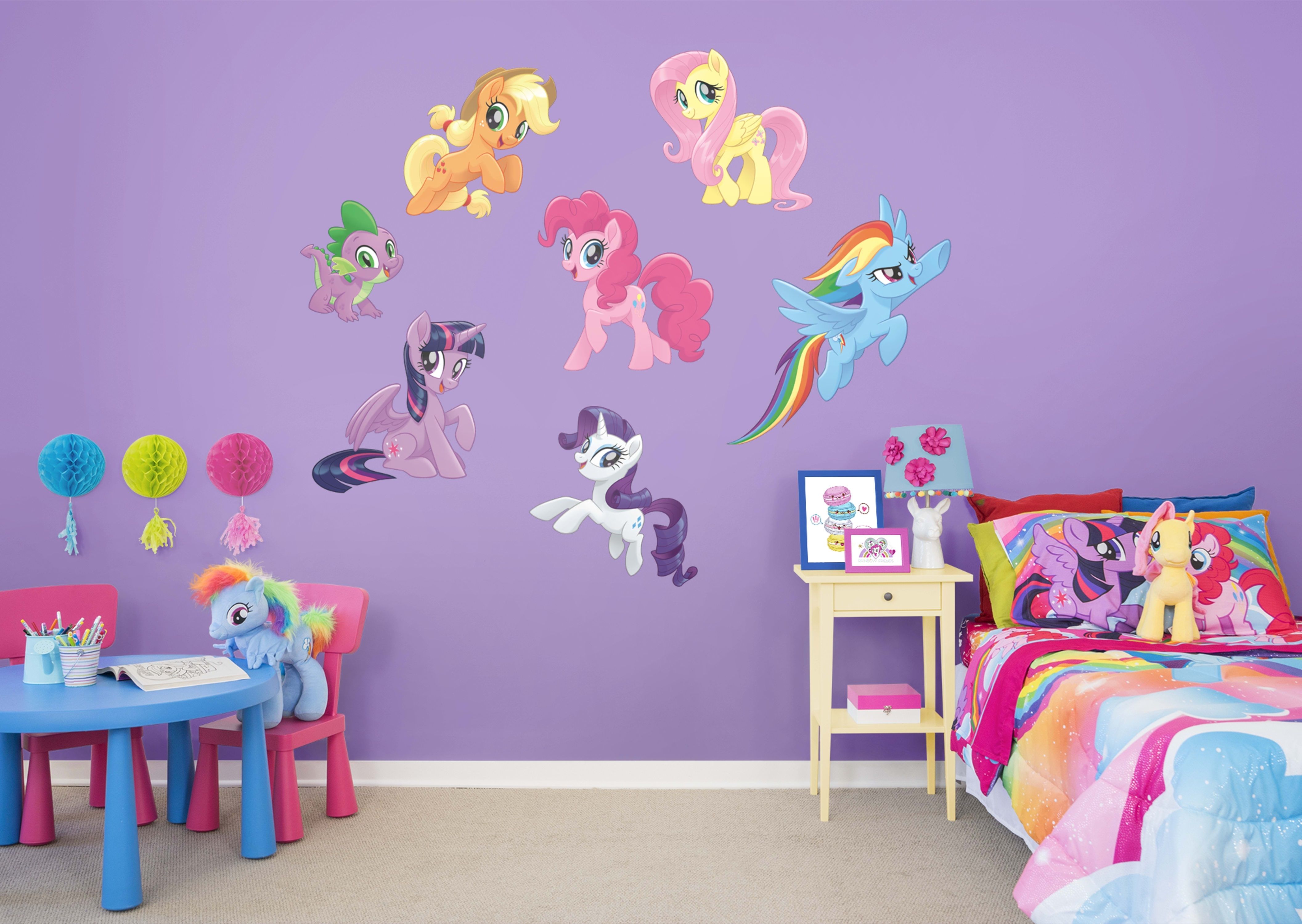 My Little Pony: The Movie Collection Wall Decal | Shop Fathead® For In Recent My Little Pony Wall Art (View 1 of 20)